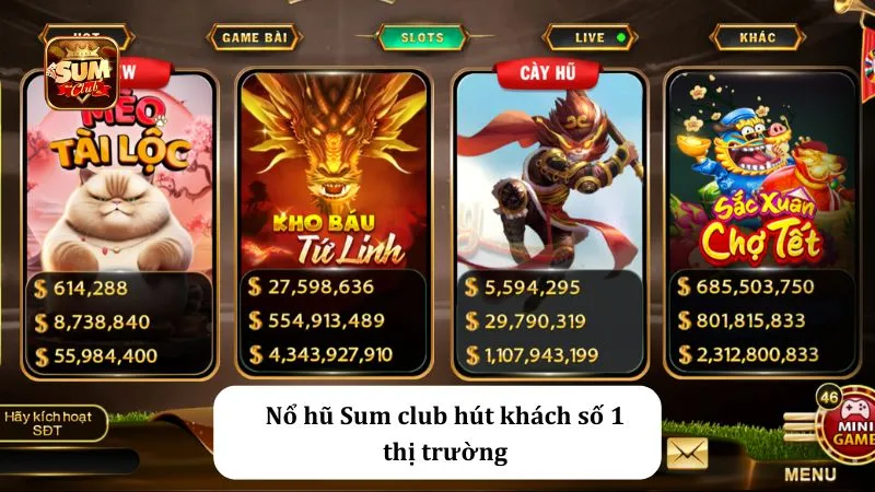 Sân chơi uy tín cung cấp sản phẩm quay hũ uy tín